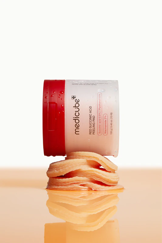 Medicube Rode Barnsteenzuur Peeling Pad voor probleemhuid