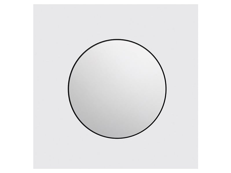 Lustro ścienne Vila 70 cm okrągłe czarne