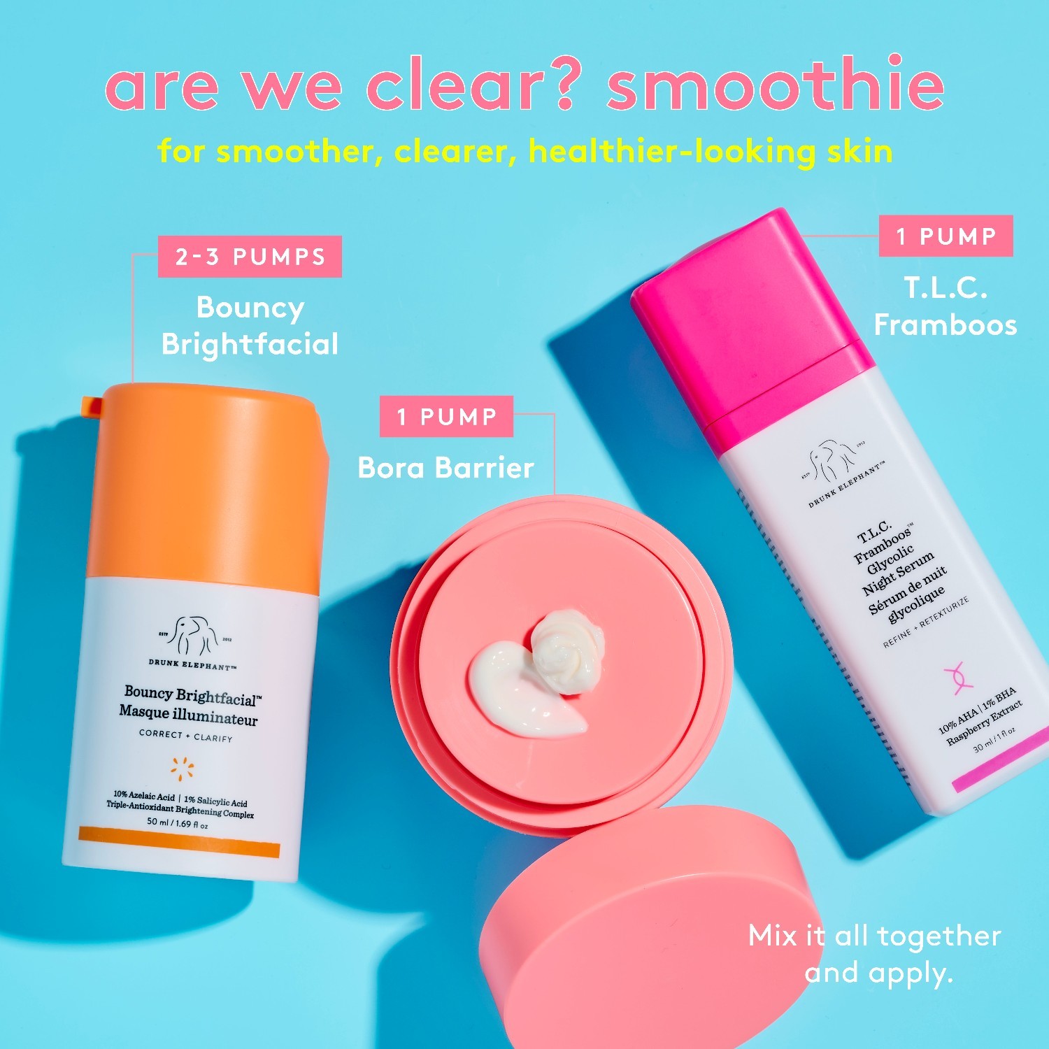 Drunk Elephant sejas krēms Bora Barrier™ atjaunojošais krēms - 50 ml