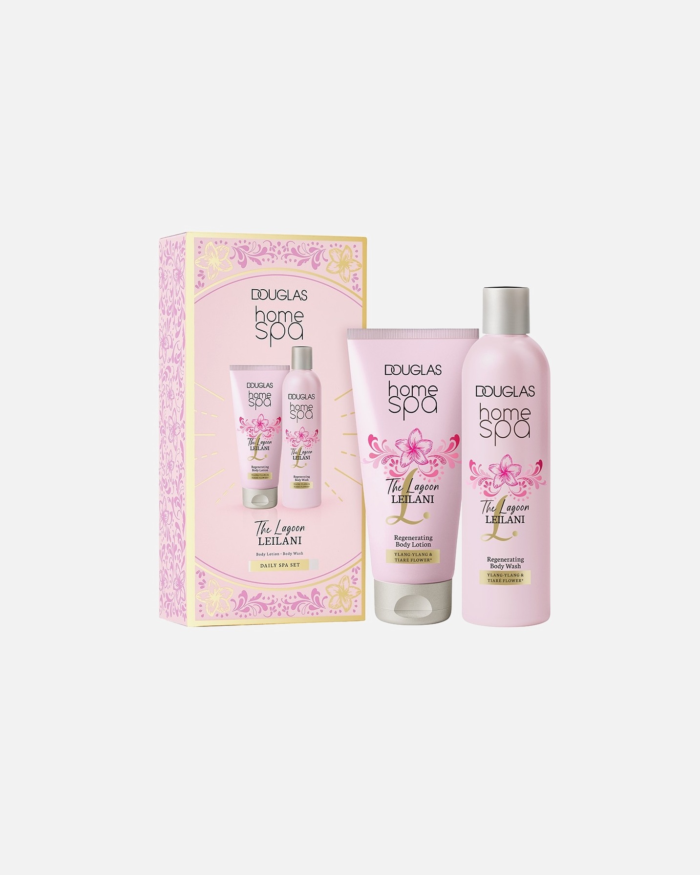 Sada starostlivosti o telo Douglas Collection Home Spa The Lagoon Leilani Daily Spa Set - 1 kus