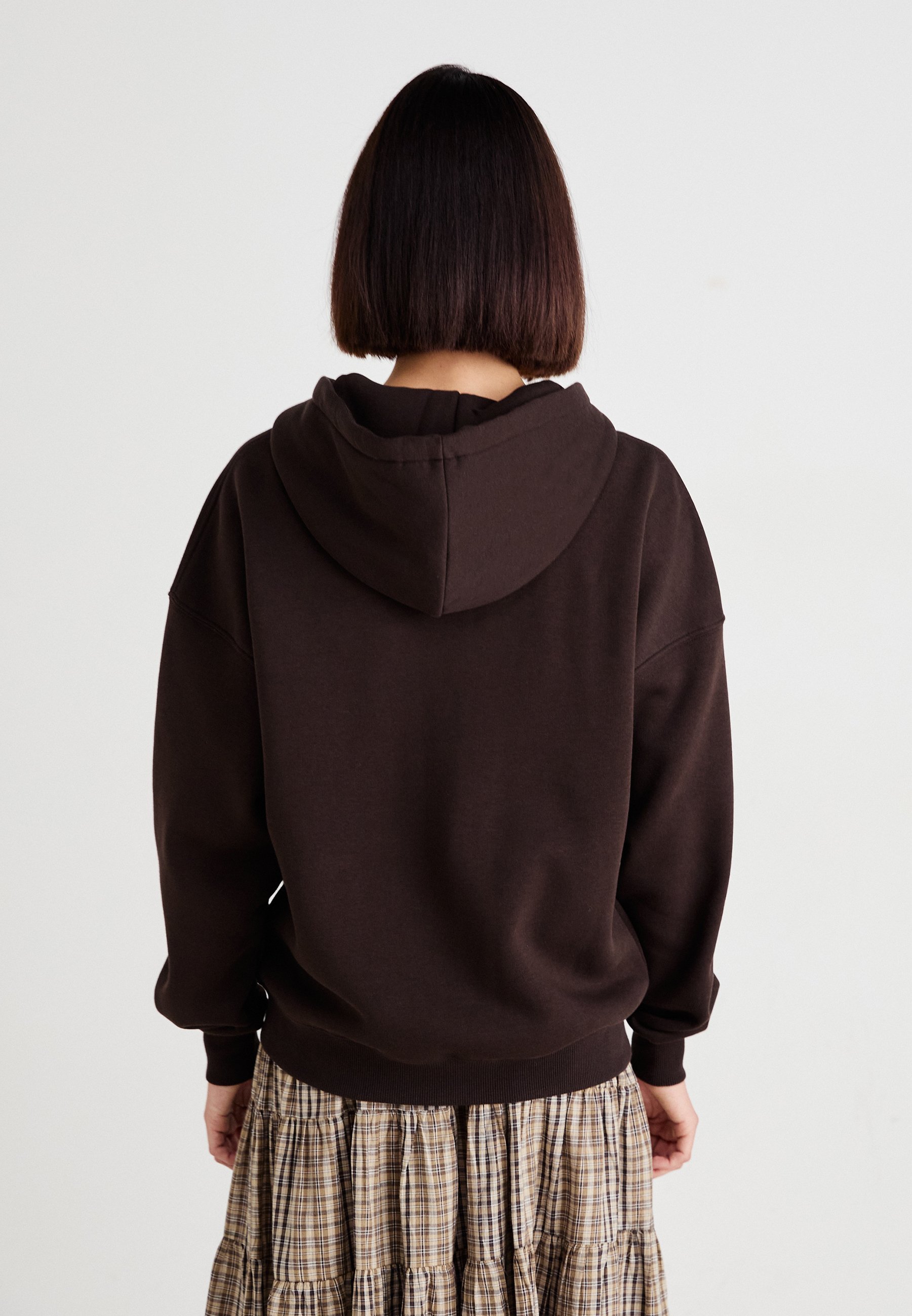 Gina Trikot-Sweatshirt mit Reißverschluss - Maulwurf