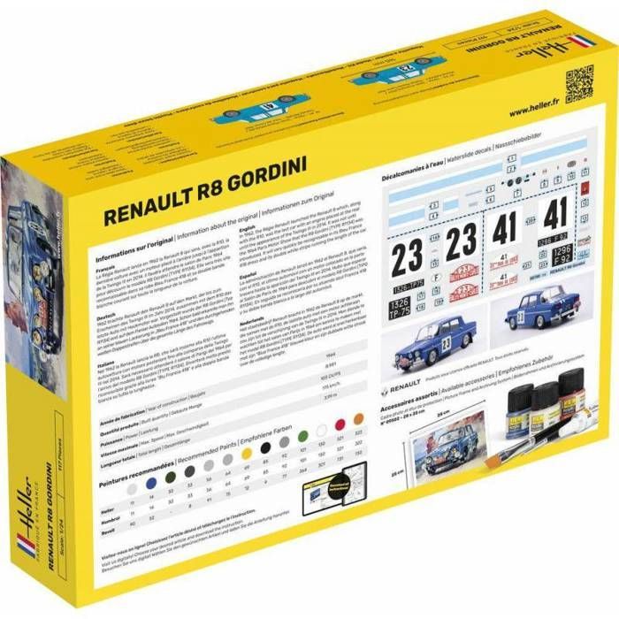 Modelo do carro: Renault R8 Gordini
