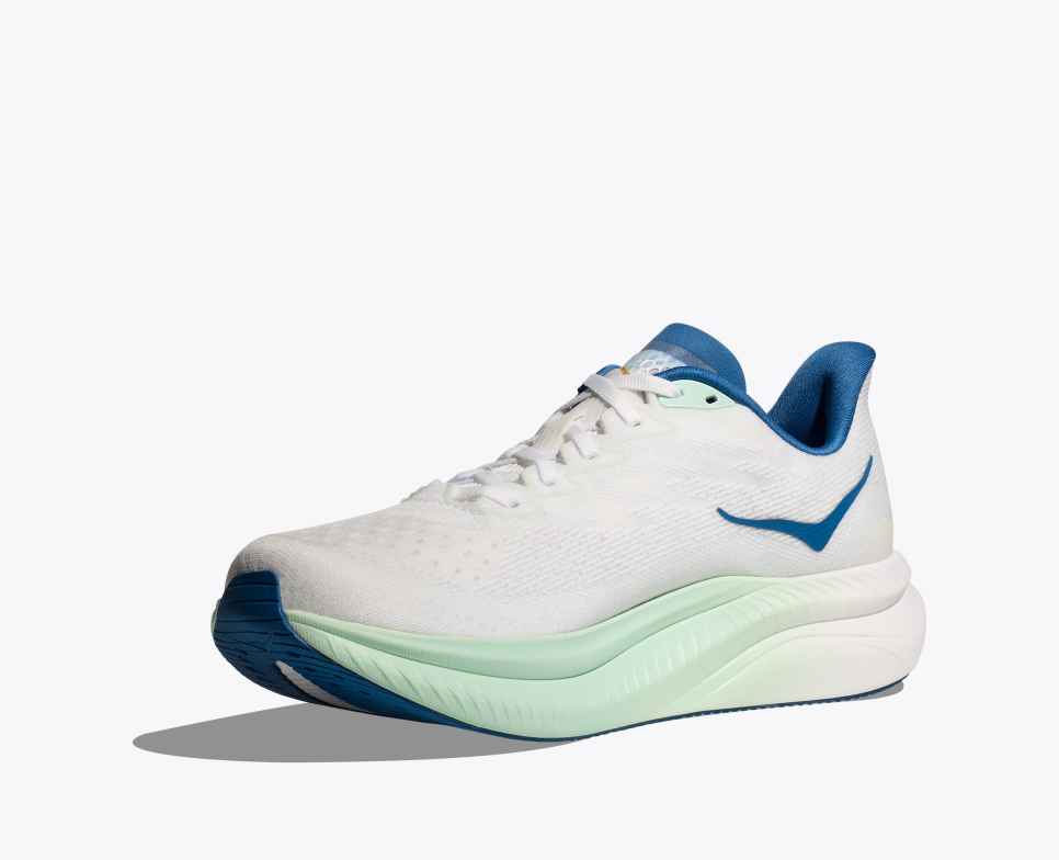 HOKA Mach 6 Givre / Or