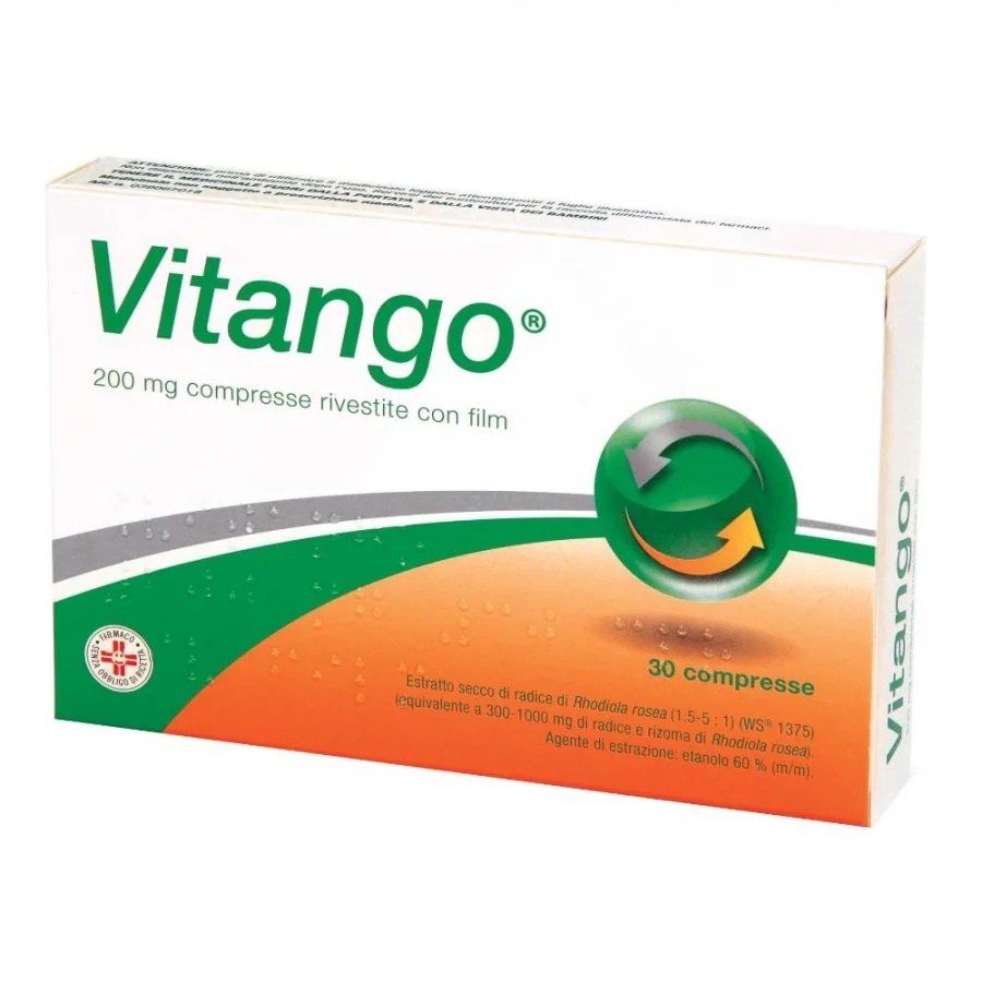 LOACKER REMEDIA Vitango 200 mg Rhodiola 30 comprimidos revestidos por película Estresse e ansiedade leve