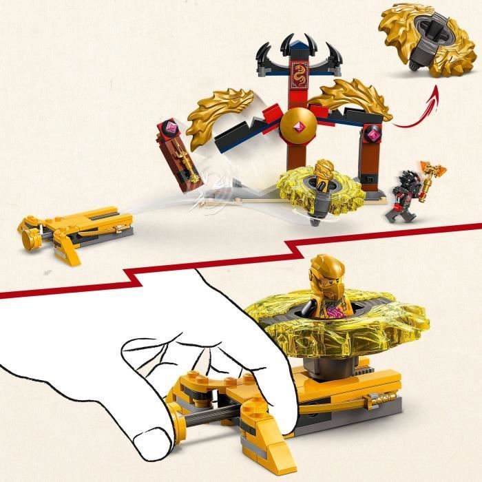 LEGO NINJAGO 71826 Drachen-Spinjitzu-Kampfset – Bauset für Kinder ab 6 Jahren