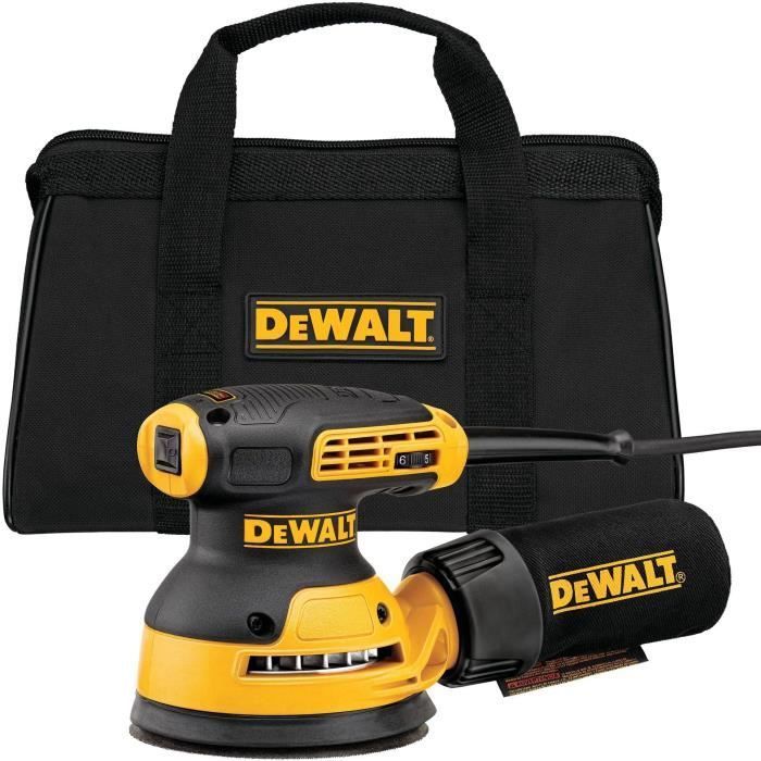 Ponceuse excentrique 280W 125mm en boite en carton - DEWALT - DWE6423-QS