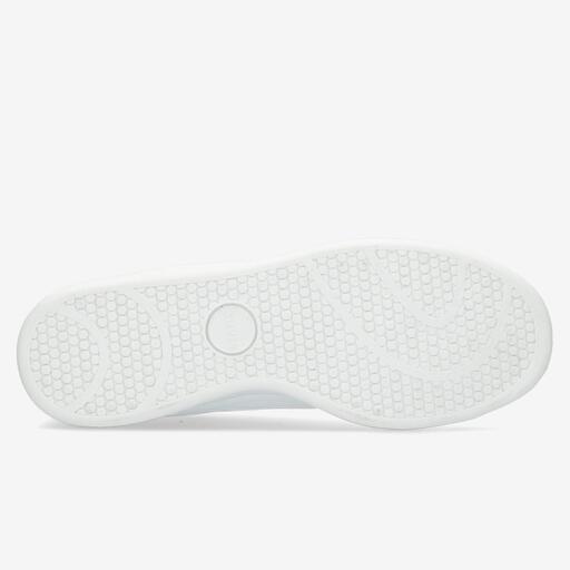 Silberne Court Sneakers