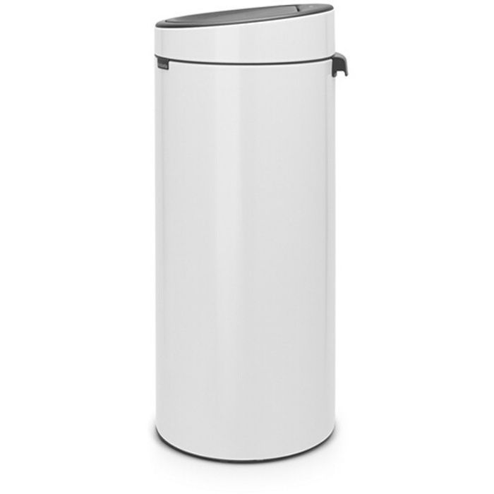 Cubo de basura táctil BRABANTIA nuevo - 30L - Blanco