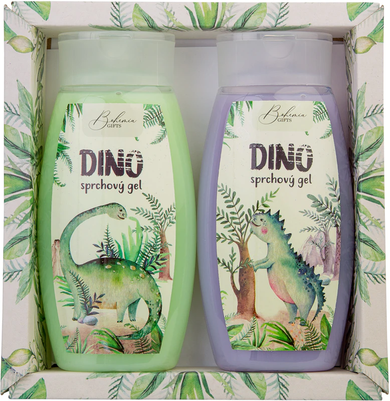 Conjunto de Presentes e Cosméticos Bohemia com Tema de Dinossauros para Crianças