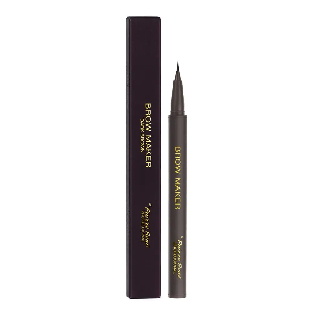 Pierre Rene Brow Maker Pisak do brwi Dark Brown 0,5g