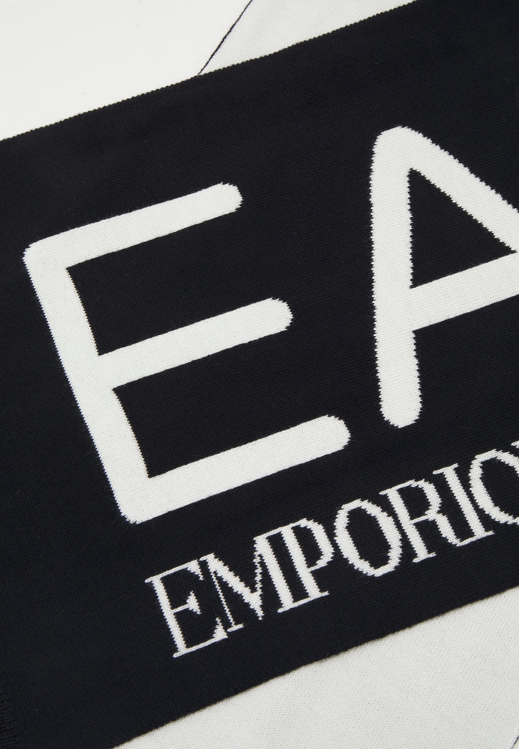 EA7 Emporio Armani UNISEX - Sjaal - zwart/wit