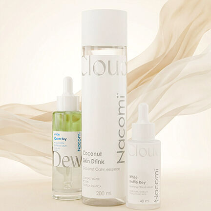 Nacomi Aloe Calm Key – mitrinošs divfāžu serums