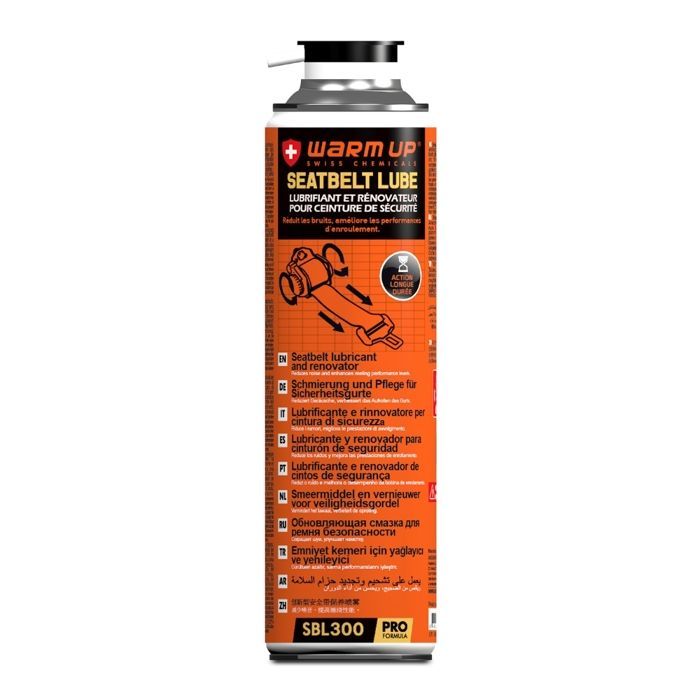 Lubrificante e restaurador para cintos de segurança, 300ml - Warm Up