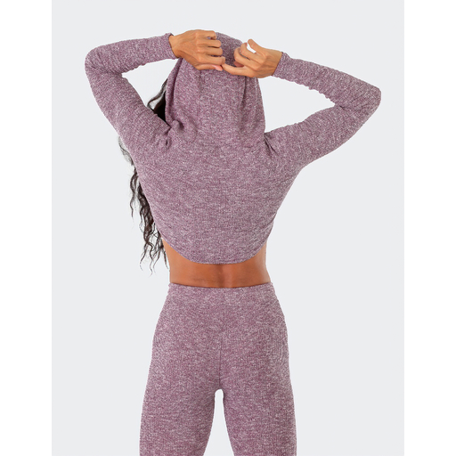 Skrátená mikina s kapucňou Malab Slim Fit