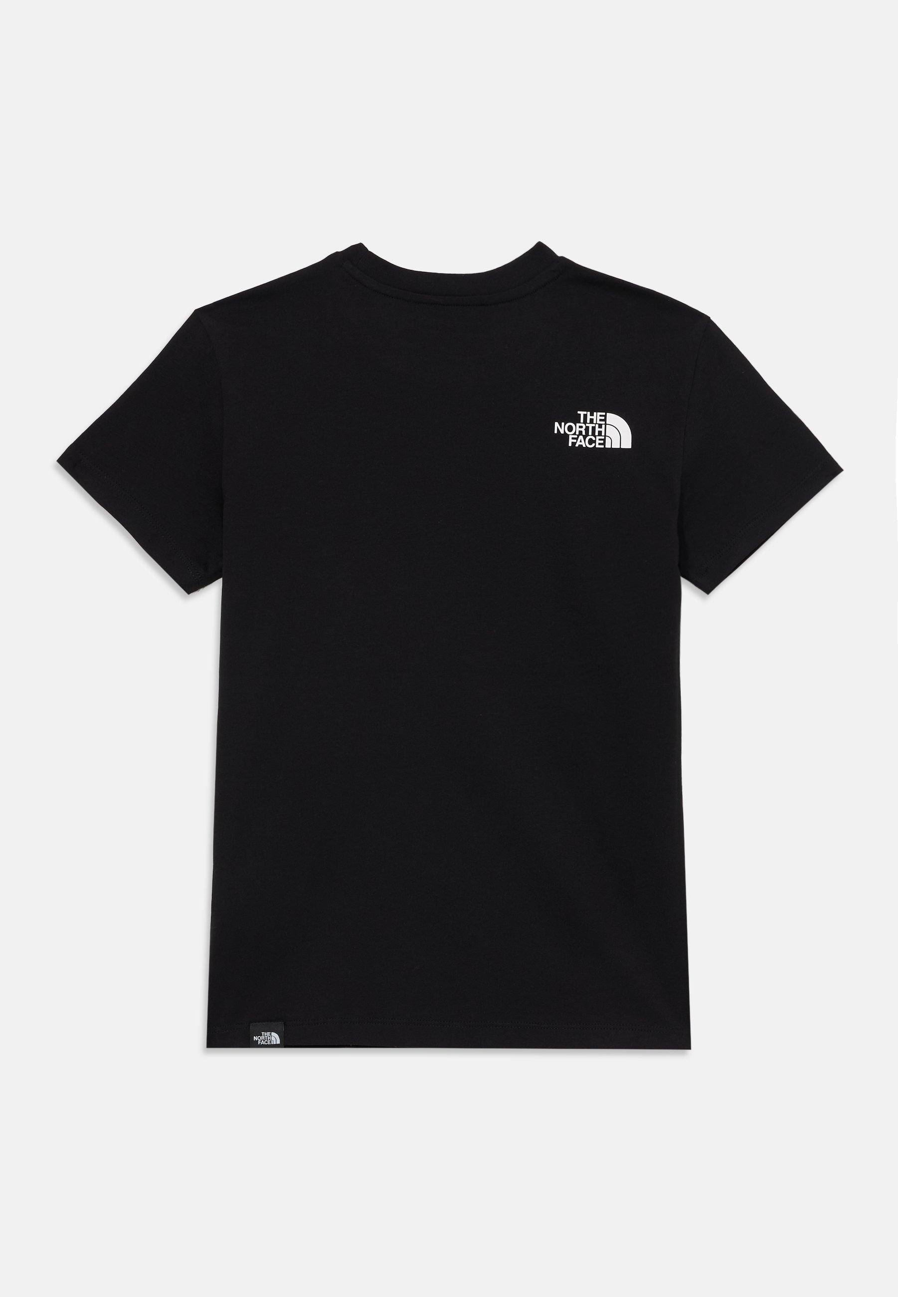 The North Face TEEN EASY TEE UNISEX - Sport T-shirt - zwart