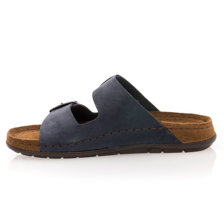 Blauwe sandalen/open teenschoenen voor dames
