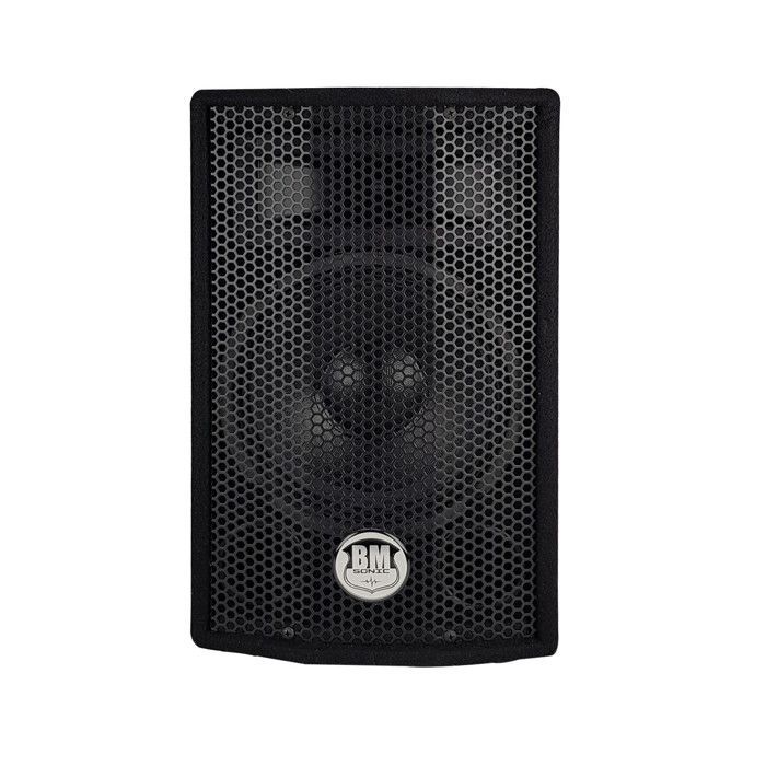Complete BMS1208 sound system package, bi-amplified subwoofer, 1000W, USB, Bluetooth, 30cm driver, satellite speakers, cables, lighting truss, LyteQuest