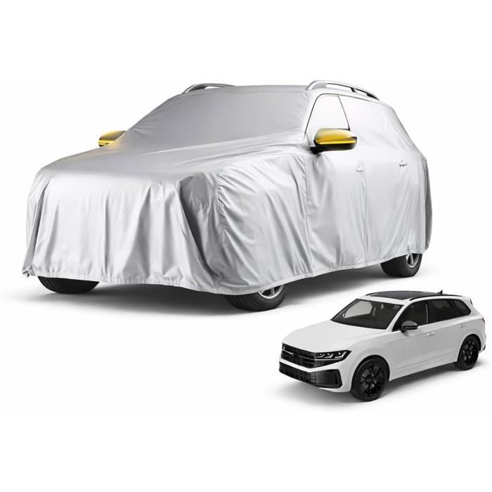 Bâche SUV housse voiture garage complet – protection auto imperméable car cover intérieur & extérieur – 490 × 190 × 180 cm