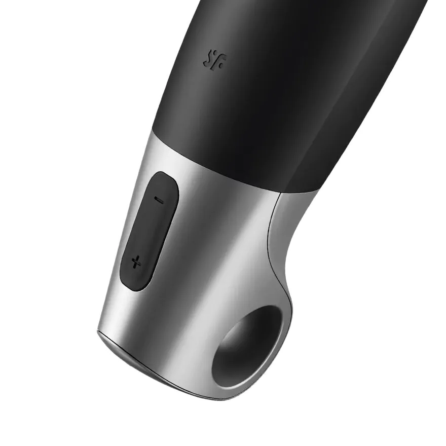 Satisfyer Power Connect App Black Silver Mastrurbator