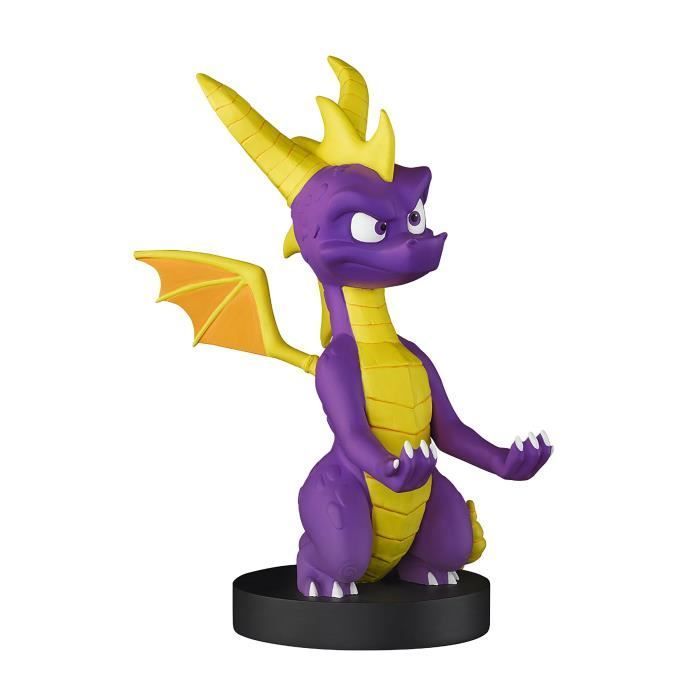 Spyro The Dragon Figurine - Controller and Smartphone Stand & Charger - Exquisite Gaming