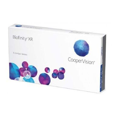 Kontaktní čočky Biofinity XR, 3 nebo 6 ks.