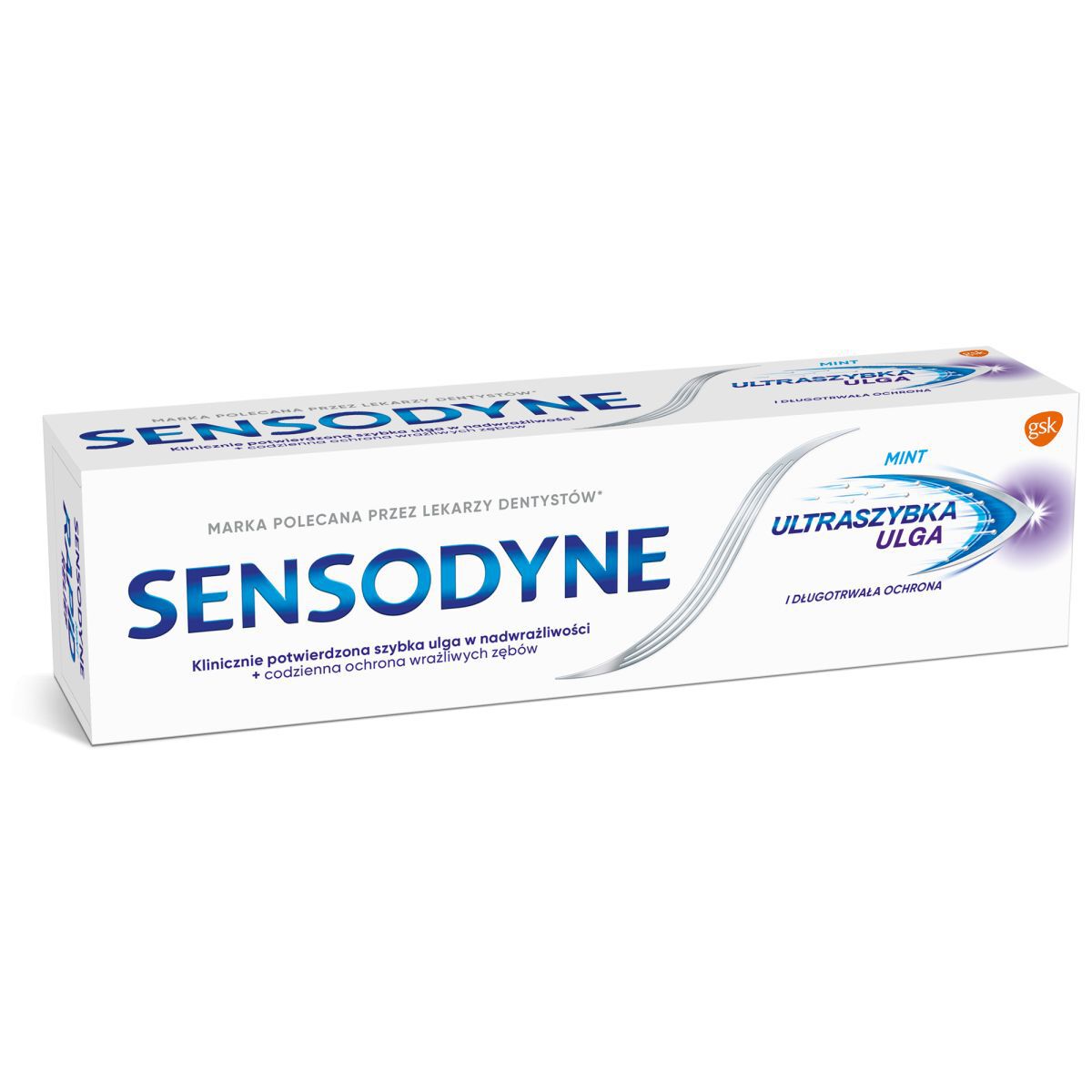 Sensodyne Virkistävä hammastahna reikiintymistä ja yliherkkyyttä vastaan 75 ml Ultrafast Relief