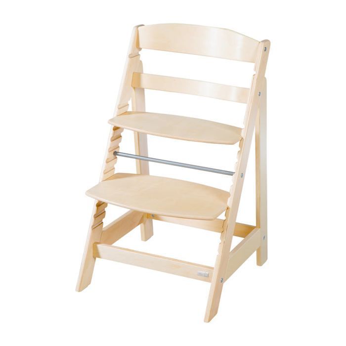 Chaise haute évolutive - ROBA - SIT UP FLEX - Dès 6 mois jusqu'à 70 kg - Bois naturel
