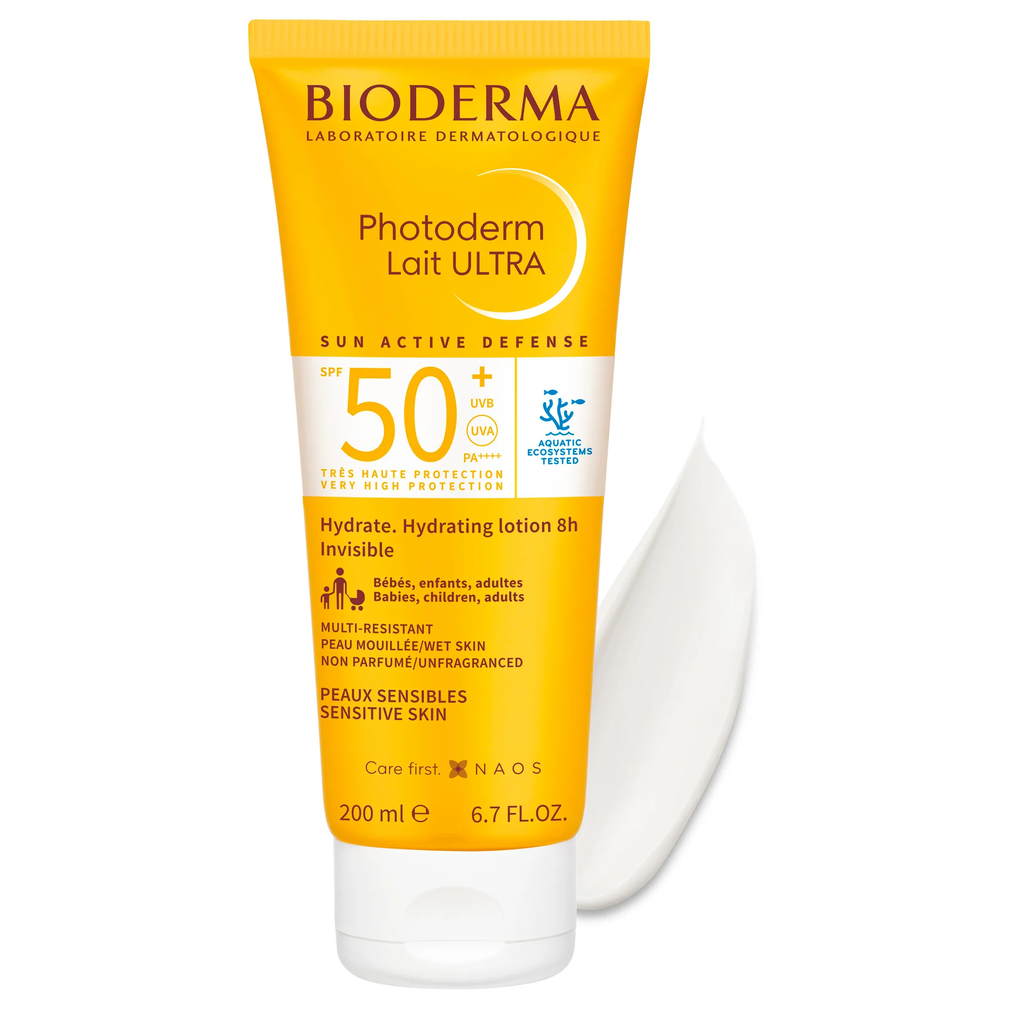 Photoderm Lait Ultra SPF50+ - Latte solare corpo alta prot., Solare viso alta prot.