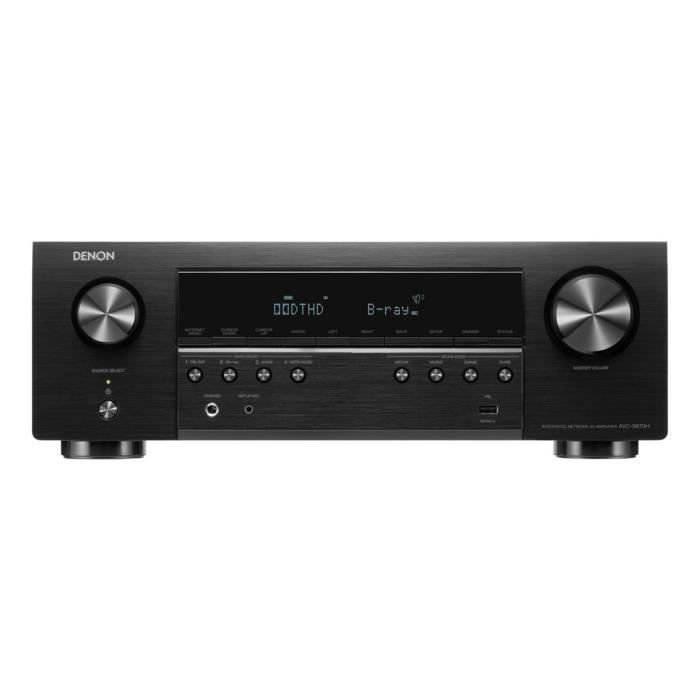 Denon AVC-S670H Home Cinema Amplifier - 5.2 channels - 75 watts - 8K/60 Hz