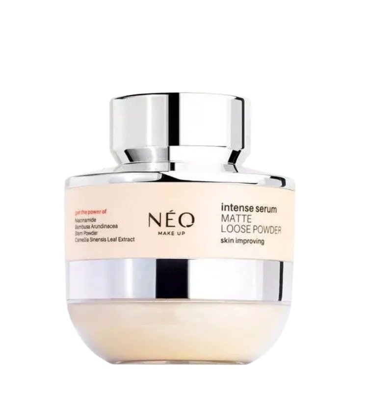 NEO MAKE UP Intense Serum Matte Loose Powder Puder sypki 10g