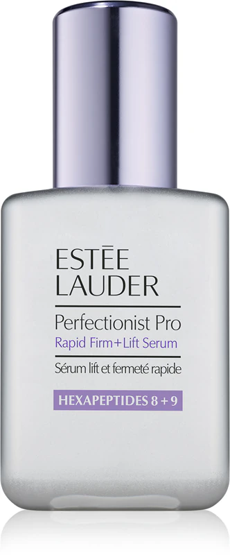 Estée Lauder Perfectionist Pro Rapid Firm + Lift Serum mit Hexapeptiden 8 + 9 – Straffendes Anti-Falten-Serum mit glättender Wirkung