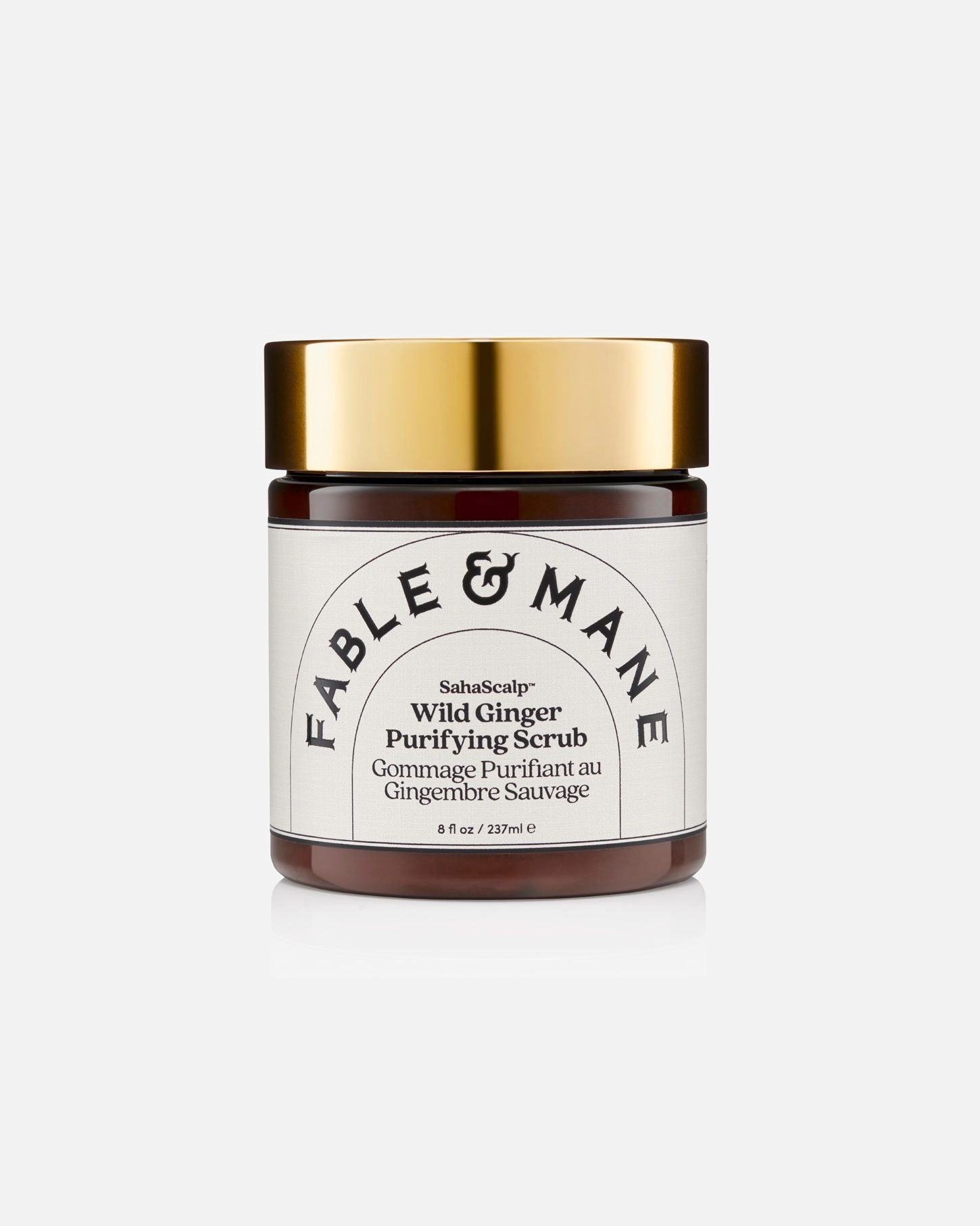 Fable & Mane hovedbundsscrub SahaScalp™ Wild Ginger Cleansing Scrub - 237 ml