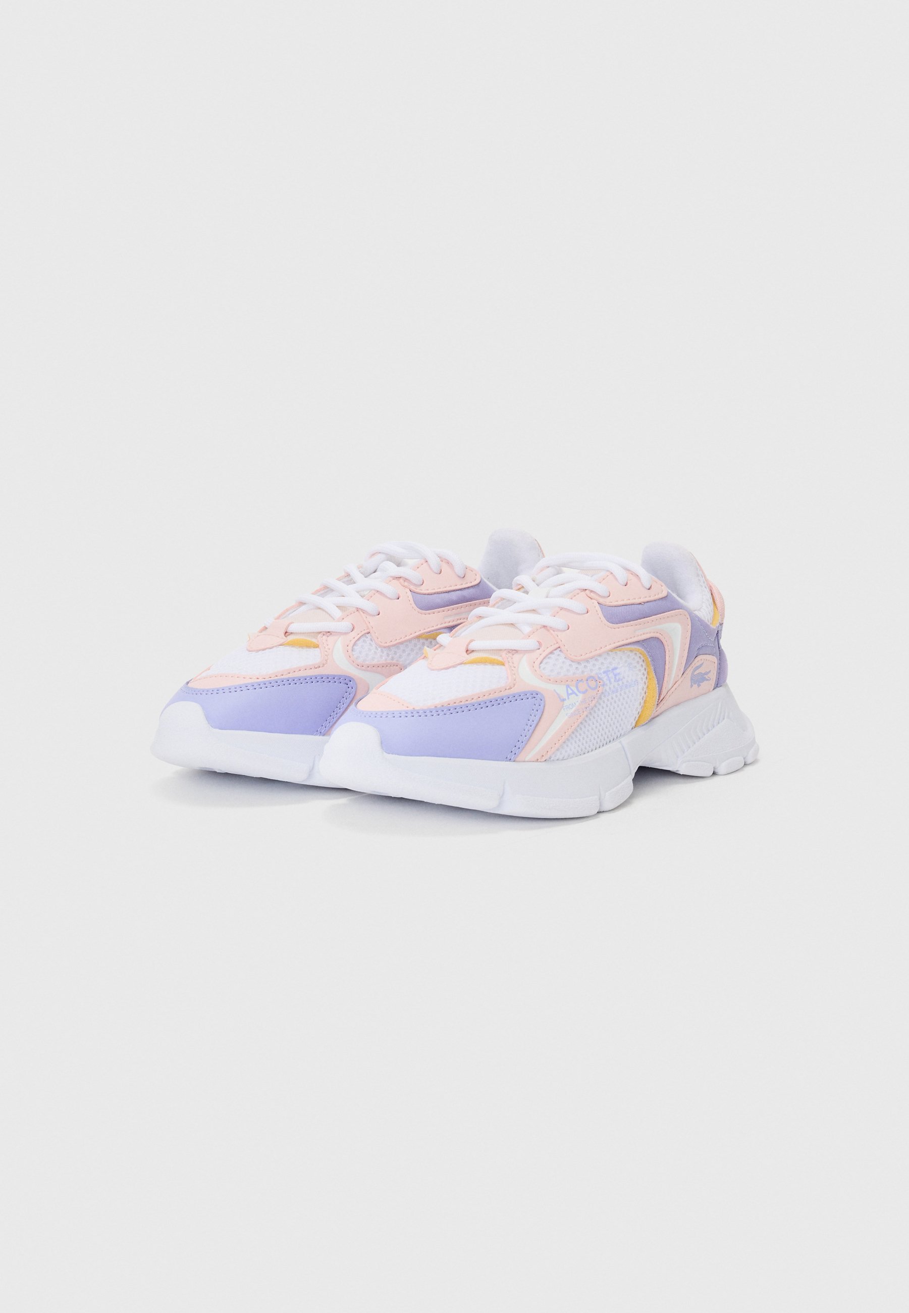 Lacoste JUNIOR L003 NEO UNISEX - Scarpe da ginnastica - rosa/bianco
