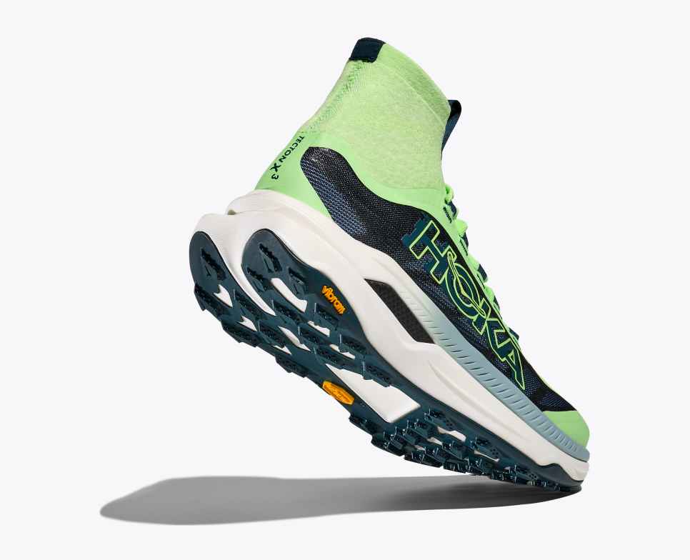 HOKA Tecton X 3 Tart Apple / Blue Twilight