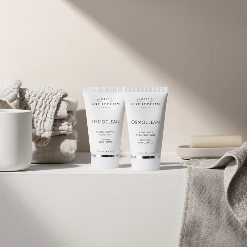 Máscara de limpeza facial clareadora Osmoclean da Institut Esthederm