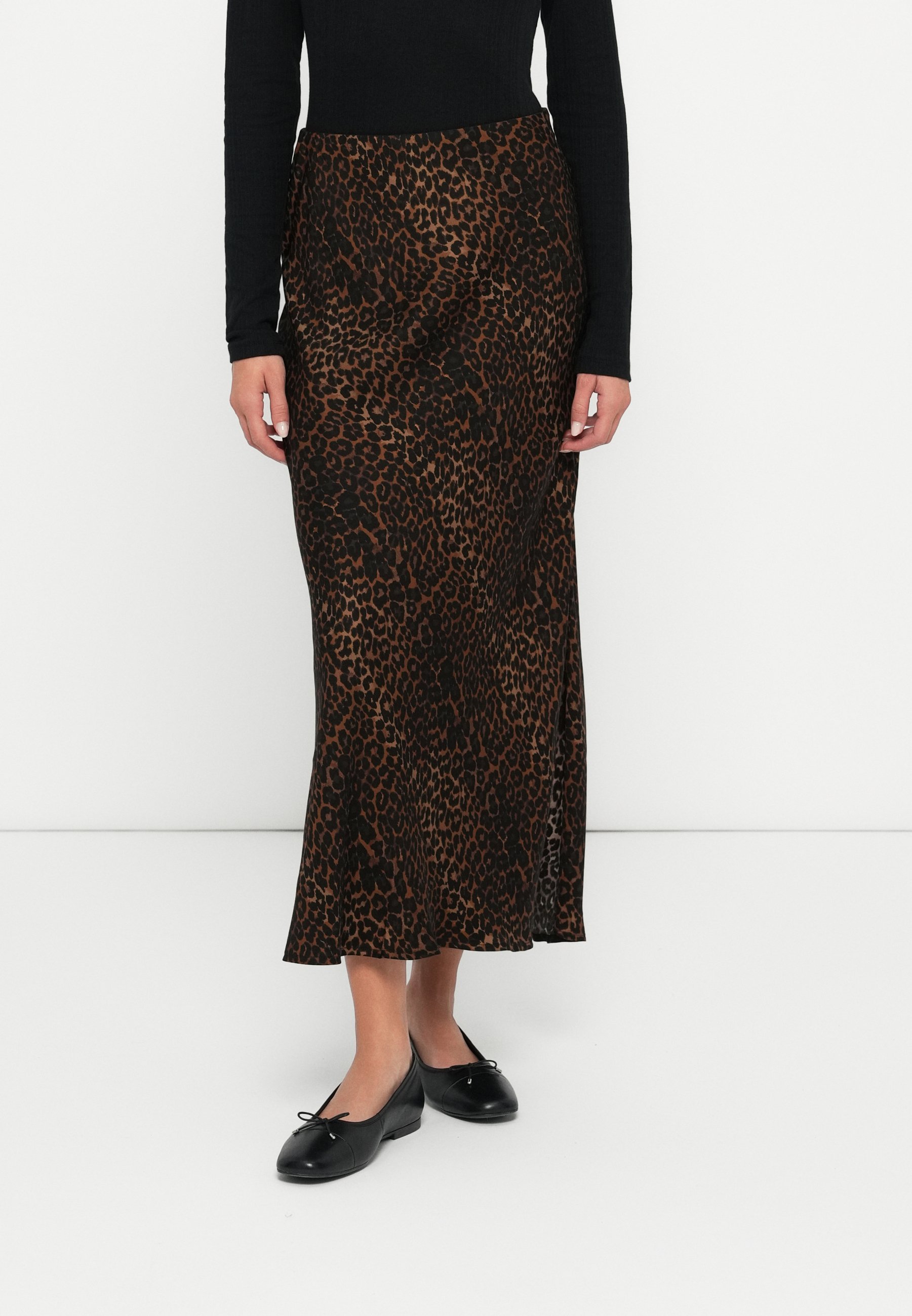 GAP PULL ON - Maxi skirt - brown
