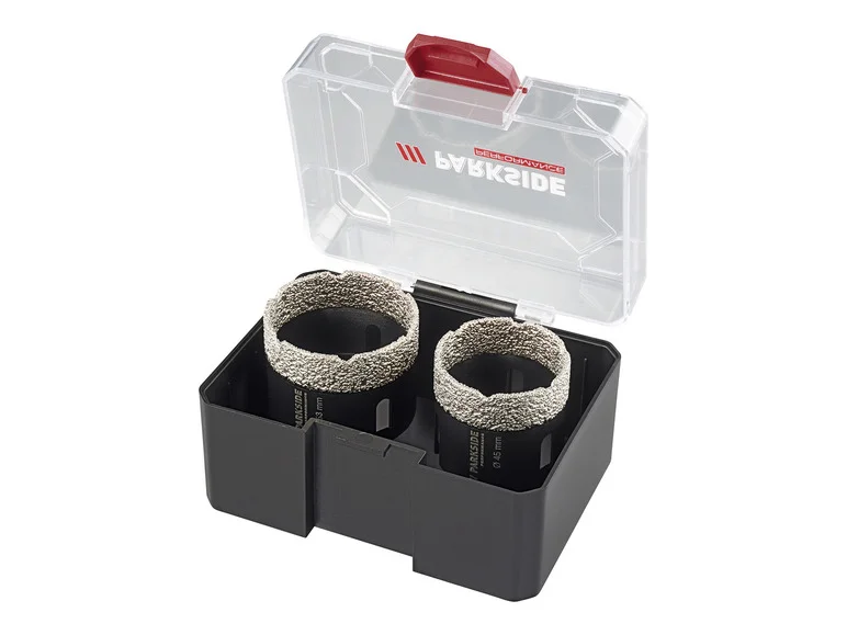 Conjunto de trepanação diamantada PARKSIDE PERFORMANCE® PDBK 3 A1