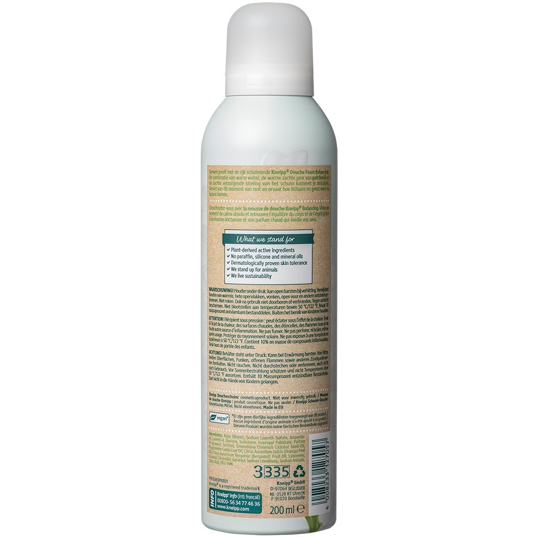 Kneipp vyrovnávacia sprchová pena - 200 ml