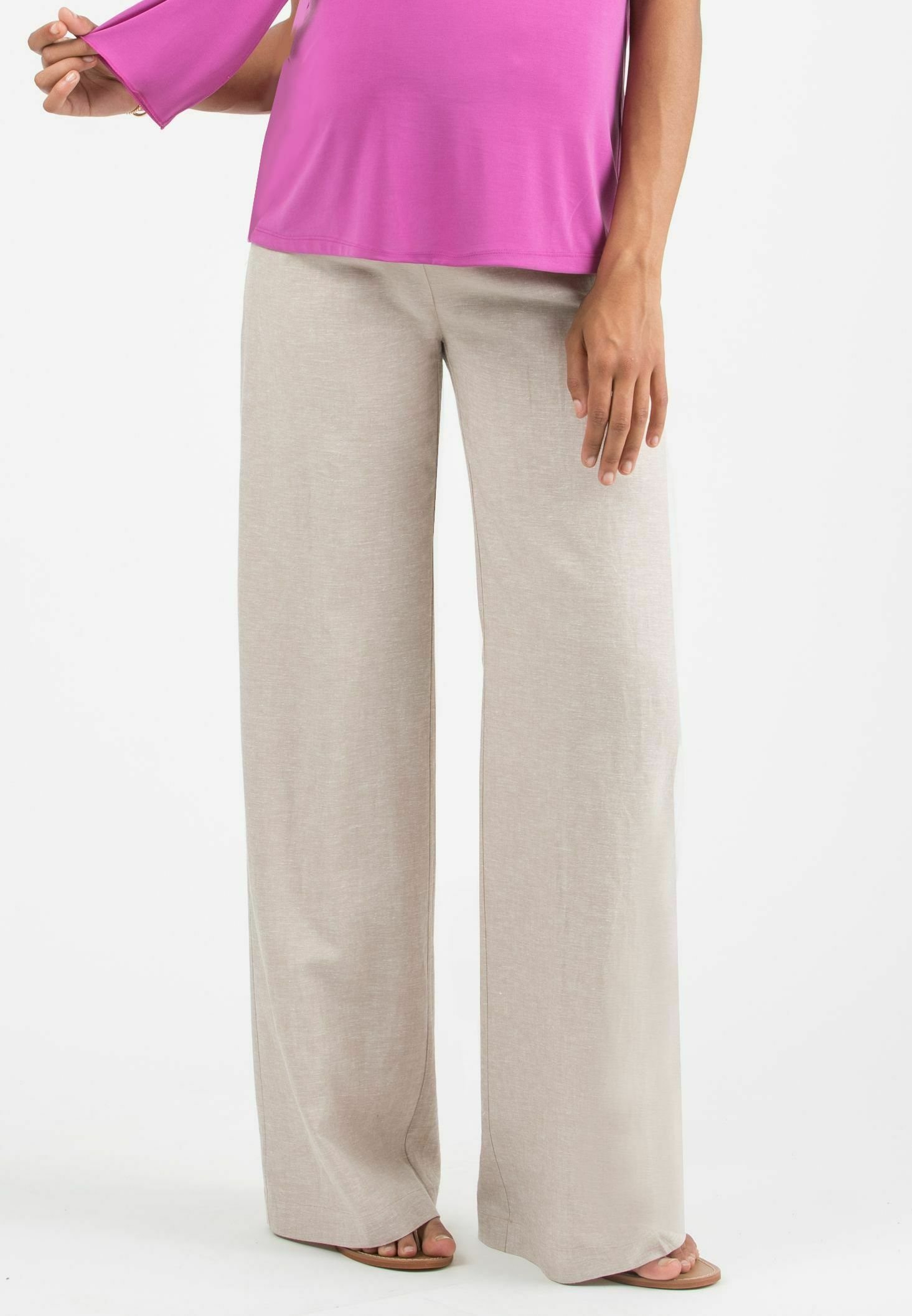 Pantalon de maternité Attesa - beige