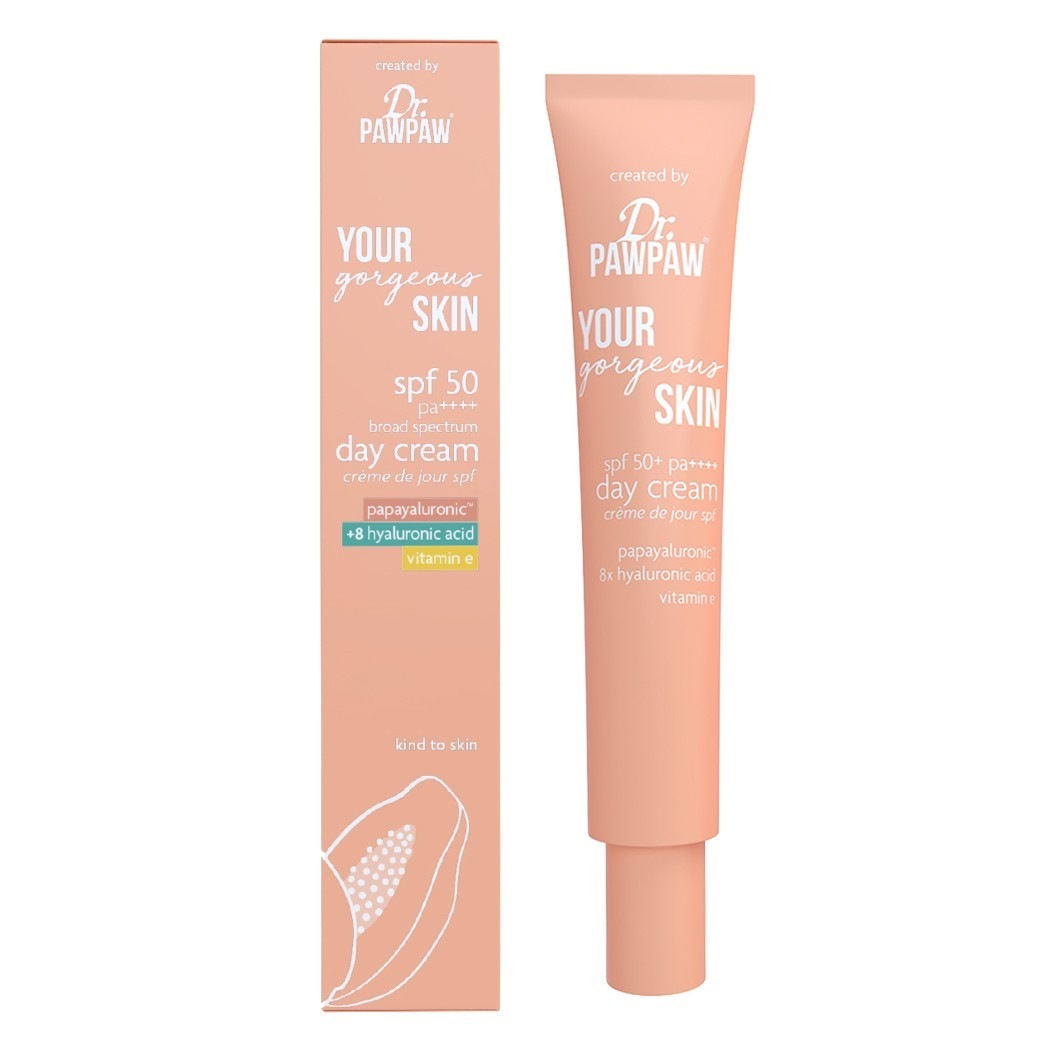 Dr. PawPaw Dagcrème – Voor een stralend mooie huid – met SPF 50 – 45 ml