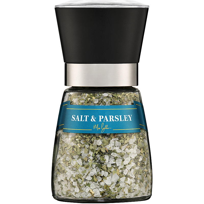 Salt og persille 150 g blanding med kvern