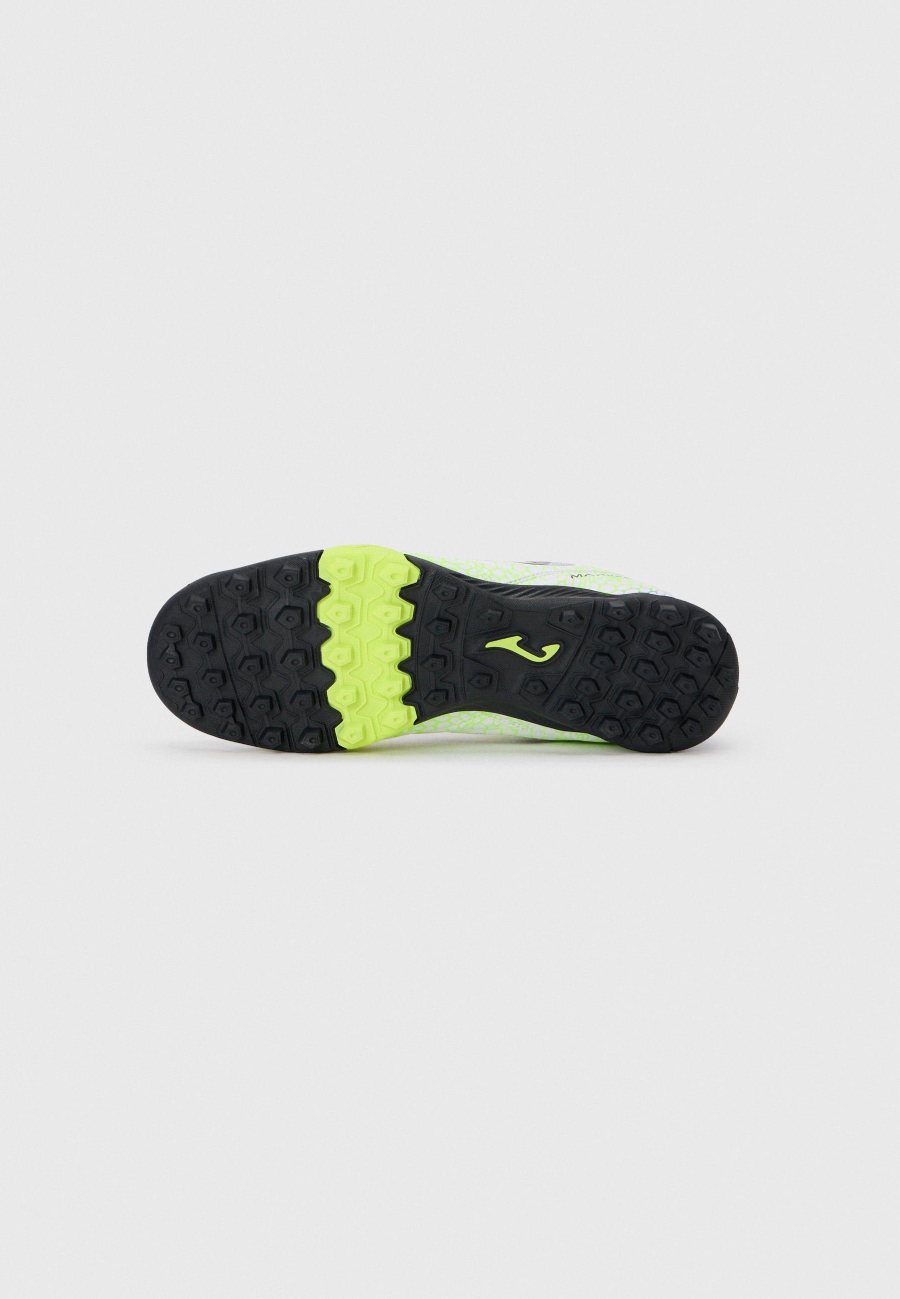 Joma MAXIMA - Hallenfußballschuhe - weiß/gelb/grün