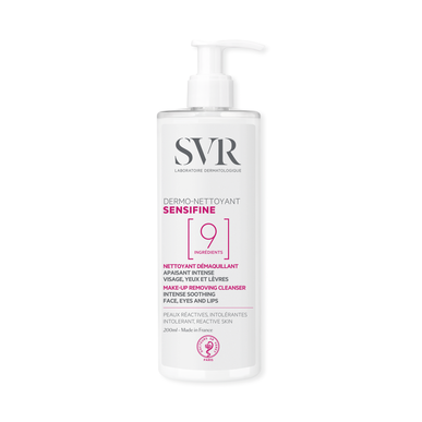 SVR Dermo-Nettoyant Sensifine 9 Ingredients Intense Soothing Cleansing Gel Ready Skin -puhdistusgeeli 400 ml 400 ml