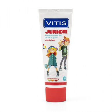 Vitis Junior Tutti Frutti Dental Gel 6År 75ml 75ml