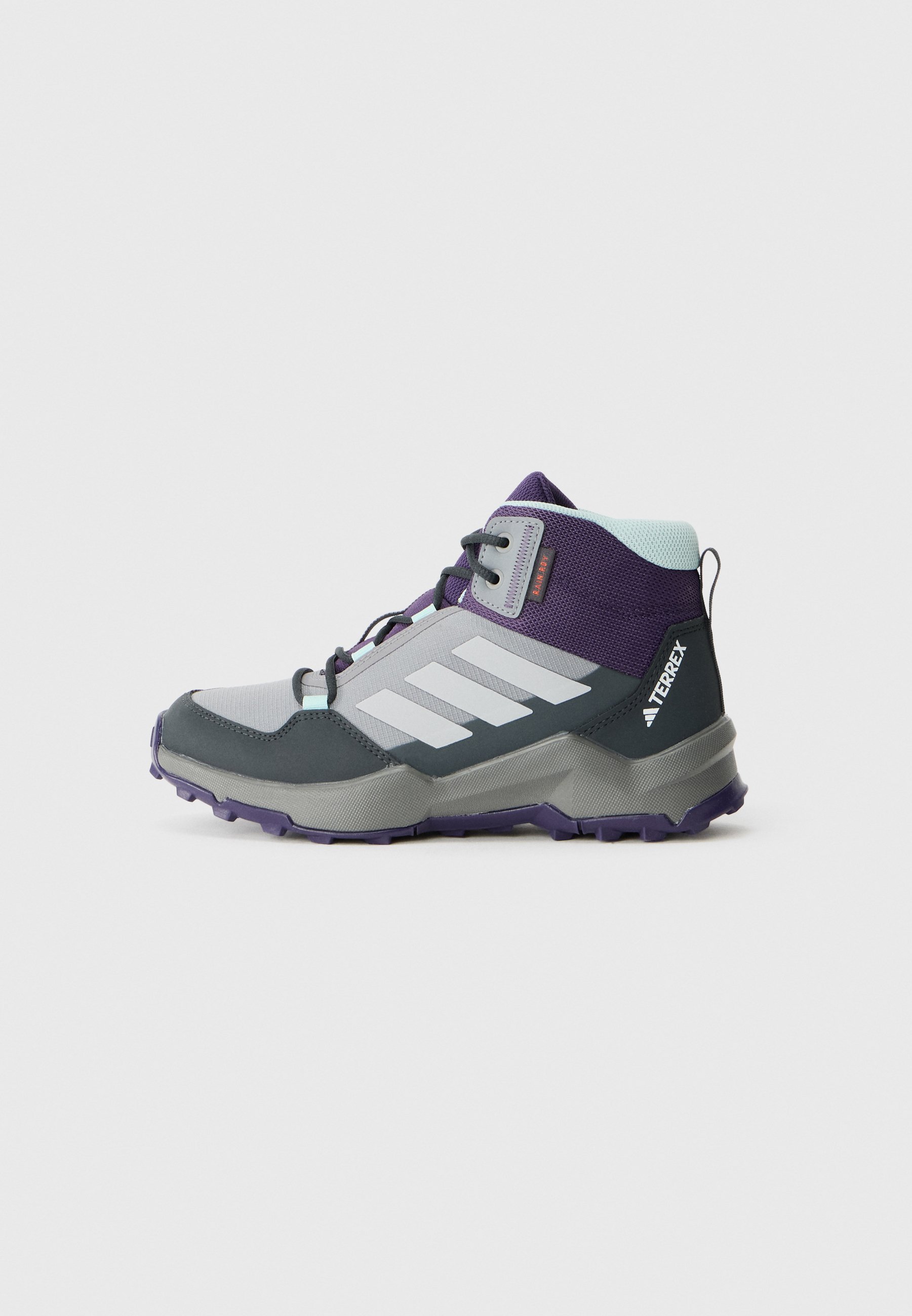 Adidas Terrex AX4R UNISEXE - Chaussures de randonnée - gris 3/gris 2/bleu turquoise semi-brillant