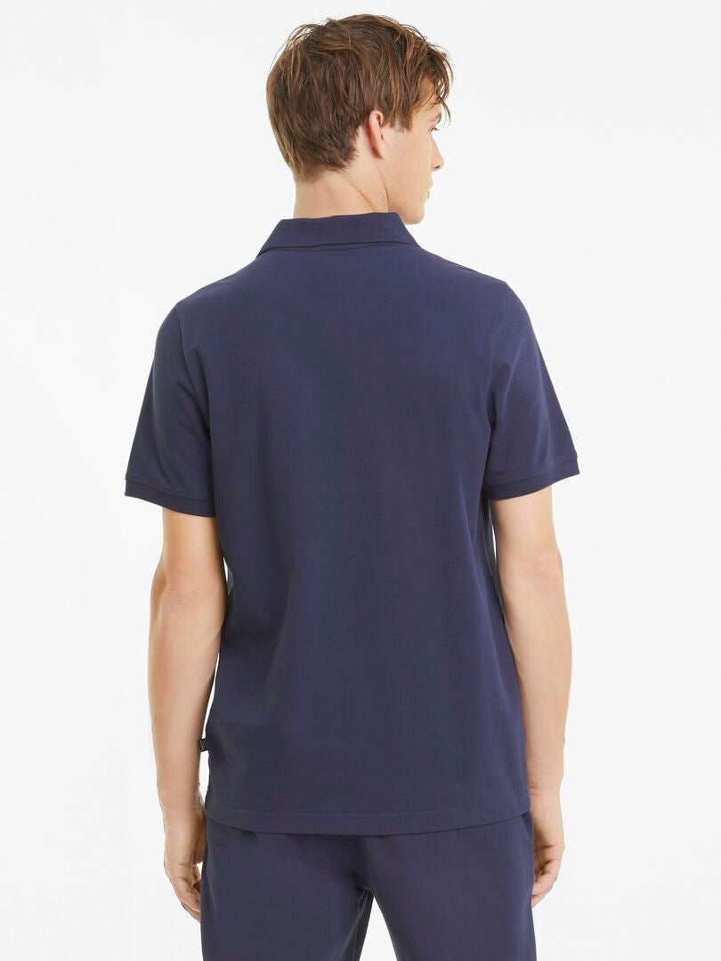 Polo 'Puma' - AZUL