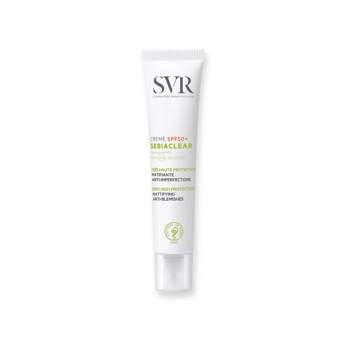 Sebiaclear Crème SPF50+ - Trattamenti Protettivi, Solare viso alta prot.