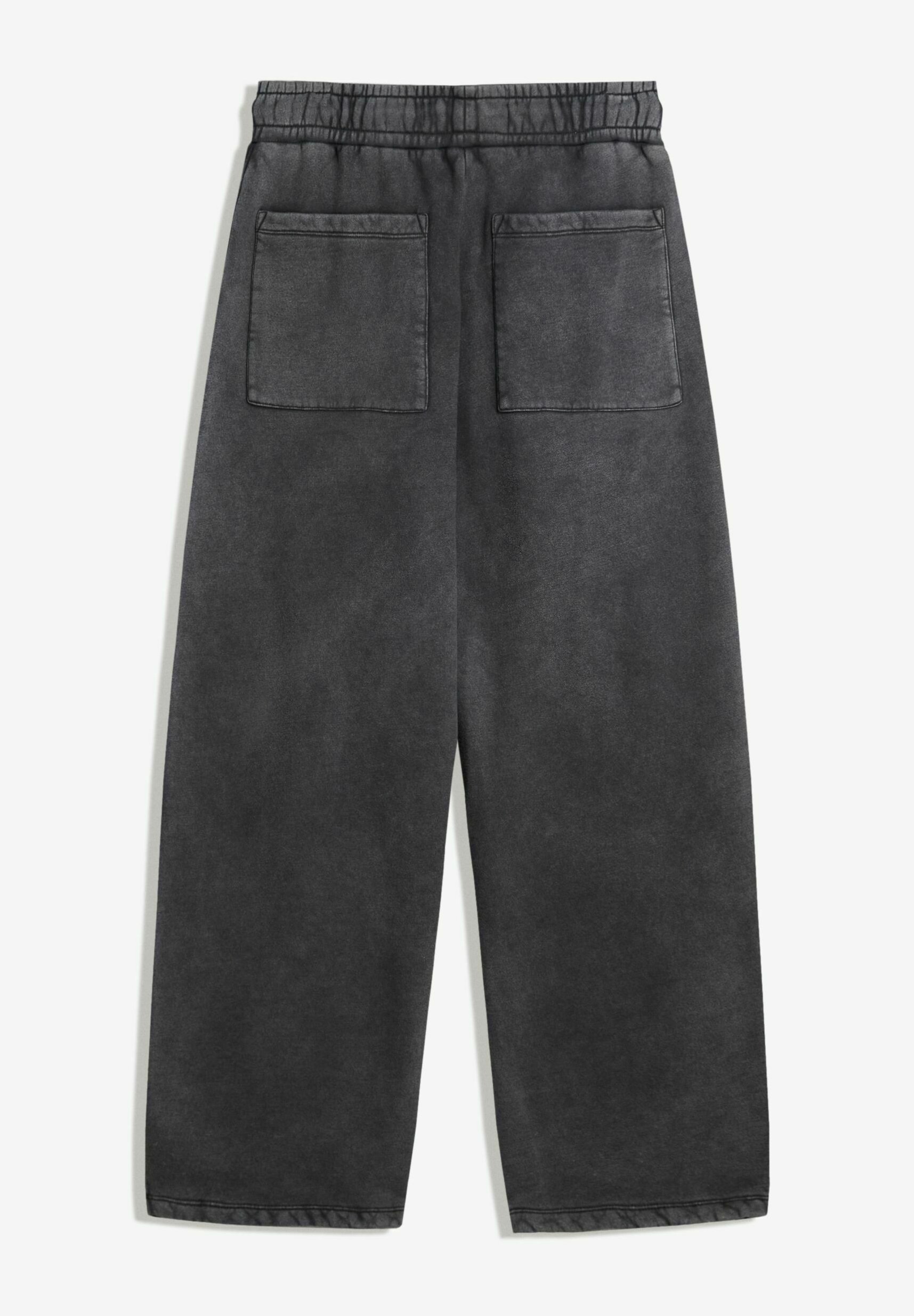 Bershka BALLOON - Bas de survêtement - gris foncé chiné