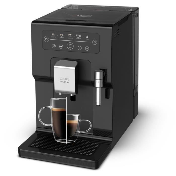 KRUPS INTUITION ESSENTIAL Machine à café broyeur grain, Ecran tactile,YY4371FD