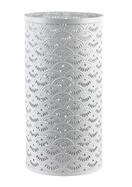 Parasolnik CEDRIC WHITE 24x45cm